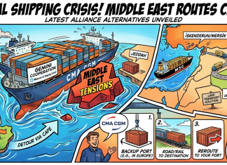 Gemini Cooperation, MSC, and CMA CGM Announce Middle East Route Alternatives