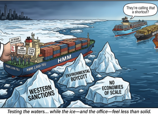 Korea’s Arctic shipping plan faces scepticism