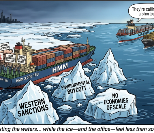 Korea’s Arctic shipping plan faces scepticism