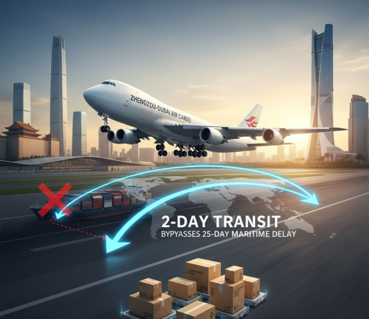 Can Zhengzhou-Dubai Air Freight Corridor Solve 25-Day Delays?