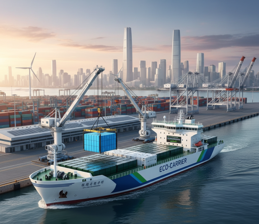 Can a China all-electric container ship reshape logistics now?