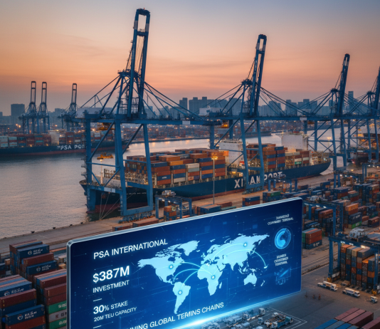 Impacts of $387M PSA International Xiamen terminal investment