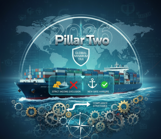 Will Pillar Two shipping minimum tax application alter 2026?