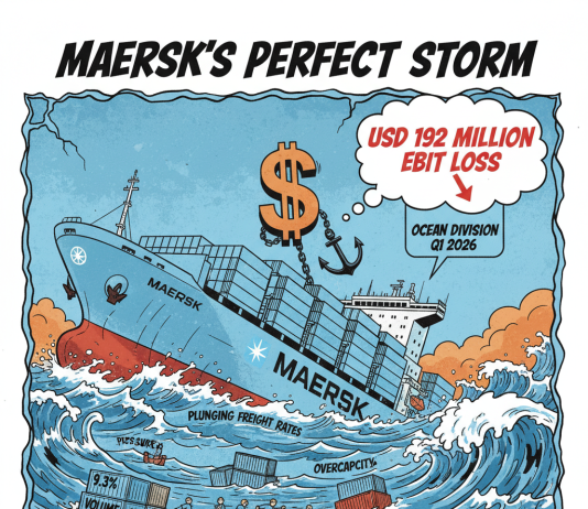 Analyzing the Maersk Q1 2026 Container Division EBIT Loss Trend