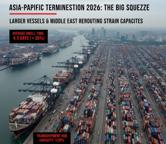 Are Bigger Ships Escalating Asia-Pacific Terminal Congestion?