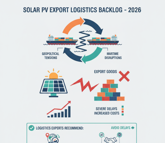 Will the Solar PV Export Logistics Backlog Disrupt 2026 Projects?