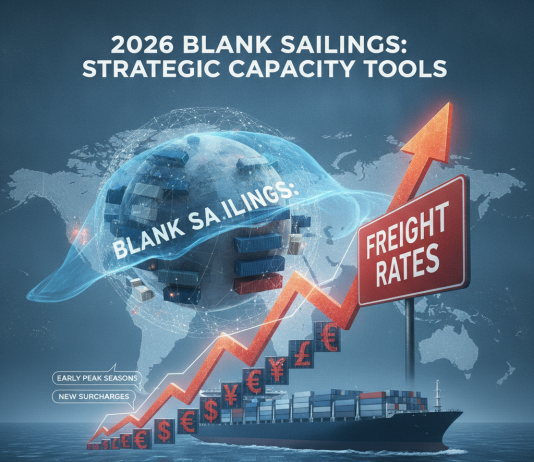 Navigating Blank Sailings: Strategic Impacts on 2026 Freight Rates