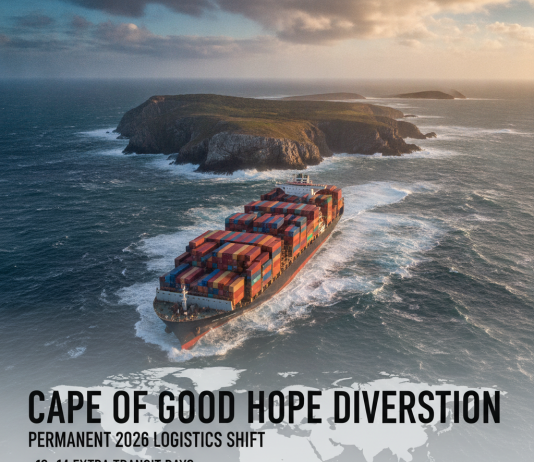 Cape of Good Hope Diversion: 2026’s Supply Chain Structural Shift