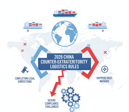 How China Counter-Extraterritoriality Logistics Rules Alter Trade