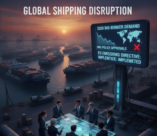 Why is the bio-bunker demand slowdown disrupting 2026 shipping?