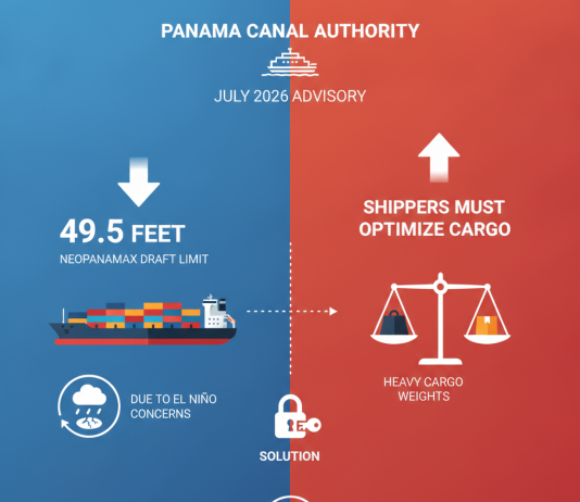 Are New Panama Canal Draft Restrictions Threatening 2026 Logistics?