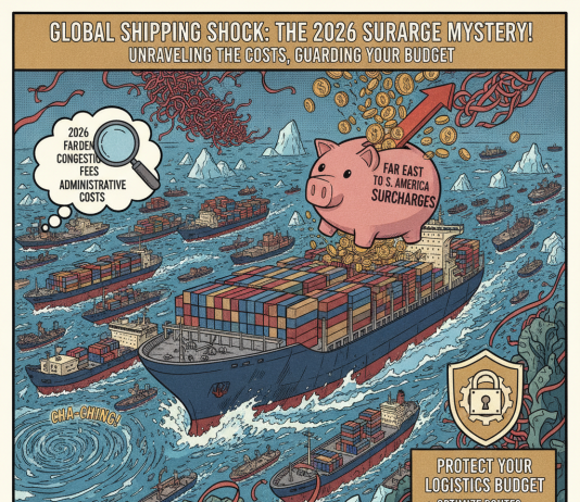 Why Far East to South America Freight Surcharges Are Surging