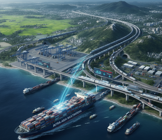 How Intra-Asia Multimodal Connectivity Solves Port Congestion