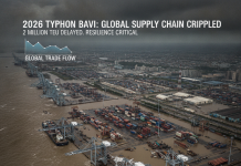 Typhoon Bavi Supply Chain Disruptions: A 2026 Logistics Crisis