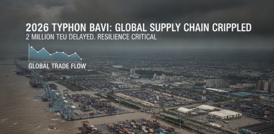 Typhoon Bavi Supply Chain Disruptions: A 2026 Logistics Crisis