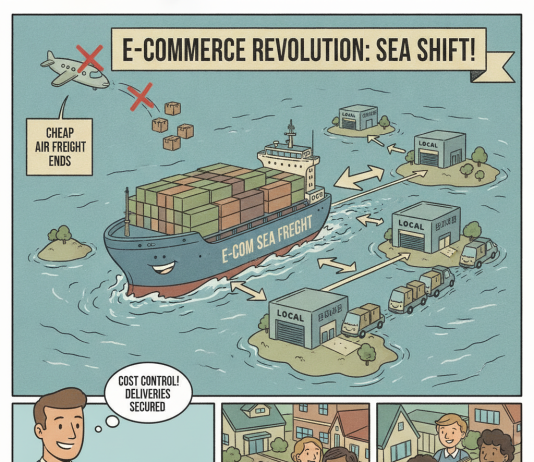 Cross-Border E-Commerce Sea Freight Shifts: The End of Air Cargo?