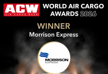 Morrison Express Named ACW’s Global Airfreight Forwarder of the Year 2026 as Air and Ocean Networks Expand