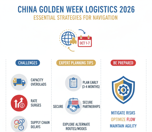 China Golden Week Logistics: How to Navigate 2026 Disruptions
