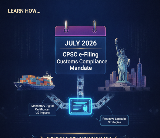 2026 Deadlines: CPSC e-Filing Customs Compliance for Importers