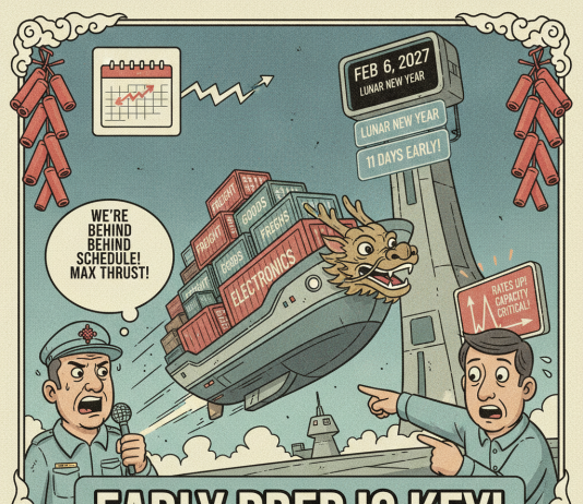 Is Your Supply Chain Ready? 2027 Lunar New Year Freight Preparation