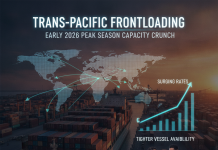 Trans-Pacific Frontloading: Why Early Surges Squeeze Capacity?