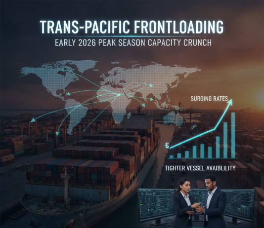 Trans-Pacific Frontloading: Why Early Surges Squeeze Capacity?