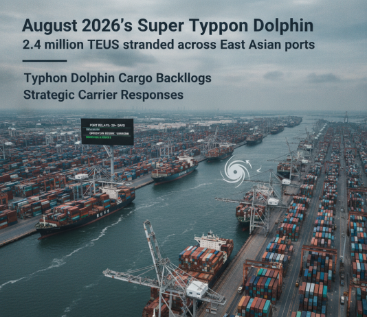 Typhoon Dolphin Cargo Backlogs: Impact on 2026 Global Shipping Chains