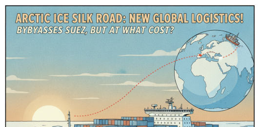 Arctic Ice Silk Road Navigation: Unlocking A 21-Day Sea Route