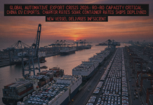 Can Automotive Export Ro-Ro Capacity Survive the 2026 EV Boom?