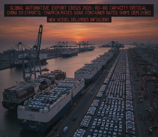 Can Automotive Export Ro-Ro Capacity Survive the 2026 EV Boom?
