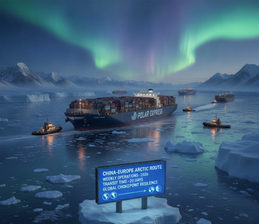 Is the China-Europe Arctic Route the New Global Logistics Lifeline?