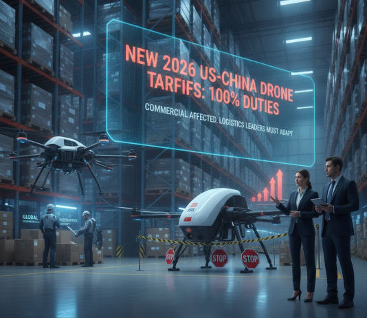 How Will US-China Drone Supply Chain Tariffs Impact 2026 Logistics?
