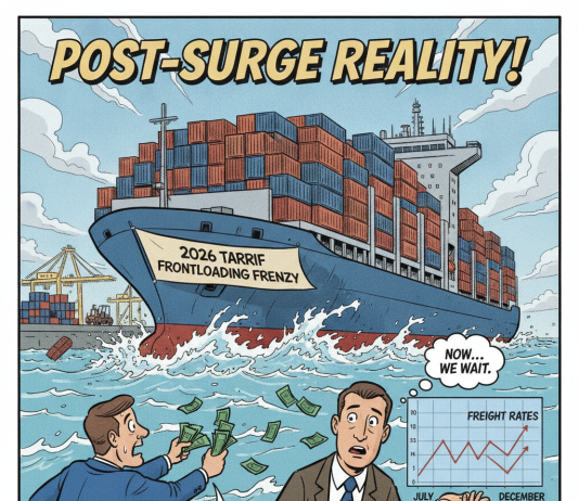 Will Tariff-Driven Cargo Frontloading Reshape 2026 Shipping?