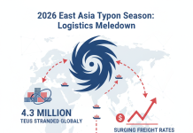East Asia Typhoon Logistics Disruptions: 2026 Supply Chain Crisis?