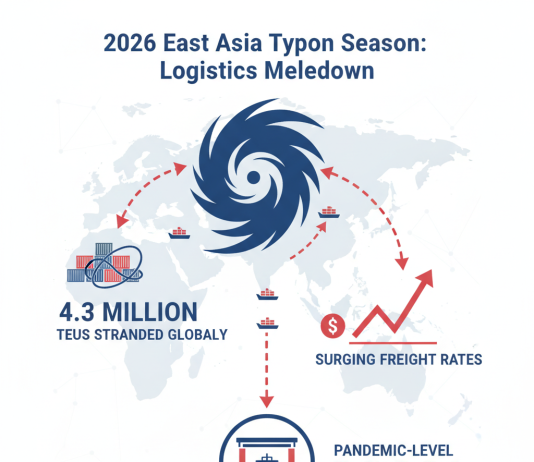 East Asia Typhoon Logistics Disruptions: 2026 Supply Chain Crisis?