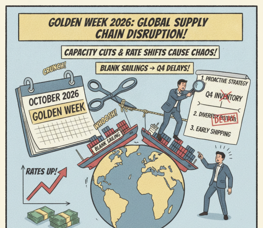 Golden Week Shipping 2026: How Can Supply Chains Survive the Crunch?