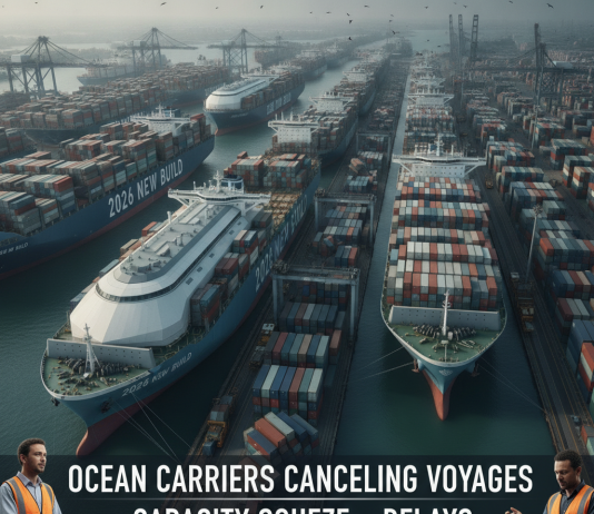 Will the 2026 Blank Sailings Capacity Squeeze Reshape Ocean Freight?