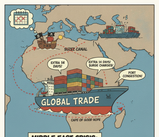 How Middle East Shipping Rerouting is Reshaping Global Supply Chains