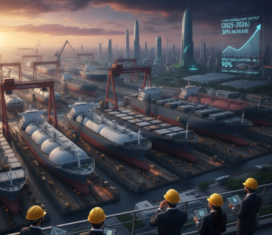 Is the China Shipbuilding Output Surge Redefining Global Logistics?