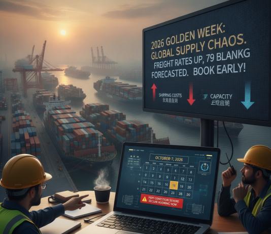 Will 2026 China Golden Week Shipping Chaos Disrupt Global Logistics?