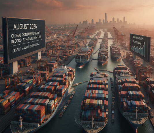 What Drives the 17.46M TEU Global Container Trade Record in 2026?