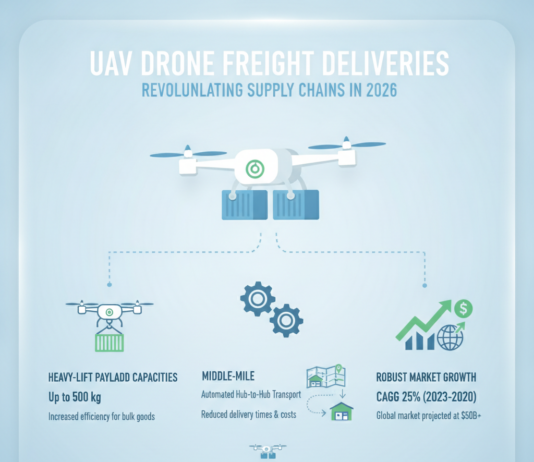 How UAV Drone Freight Deliveries Are Reshaping Logistics in 2026